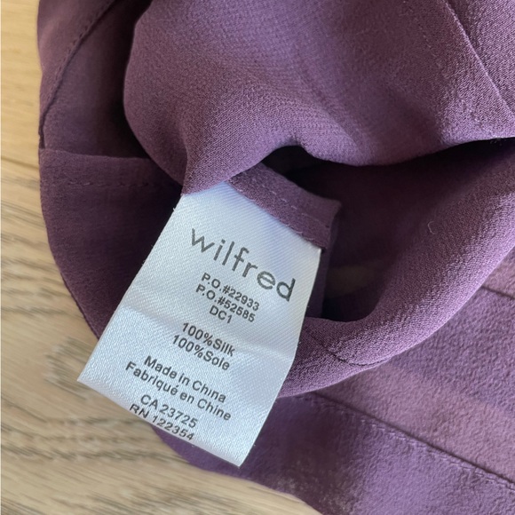 Wilfred Silk Ruffle Blouse - Picture 5 of 7